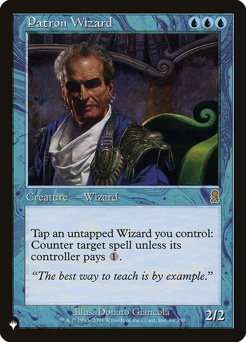 Patron Wizard (ODY-89) [The List]