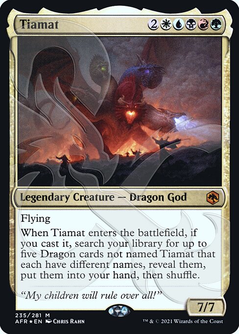 Tiamat (235a) [Adventures in the Forgotten Realms Promos]