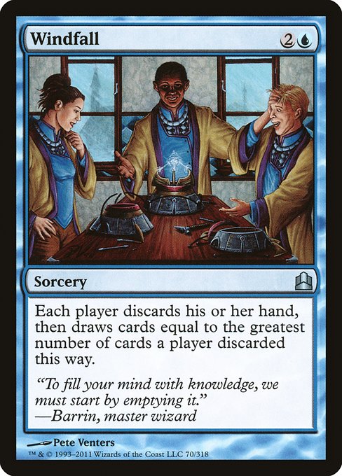 Windfall (70) [Commander 2011]