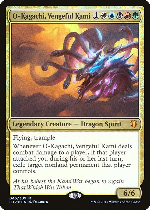 O-Kagachi, Vengeful Kami (45) [Commander 2017]