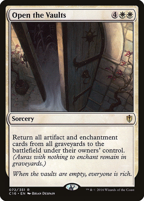 Open the Vaults (72) [Commander 2016]