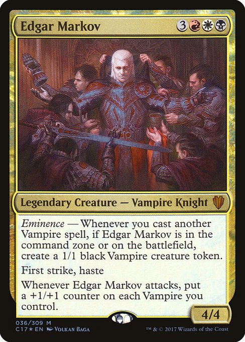 Edgar Markov (36) [Commander 2017]