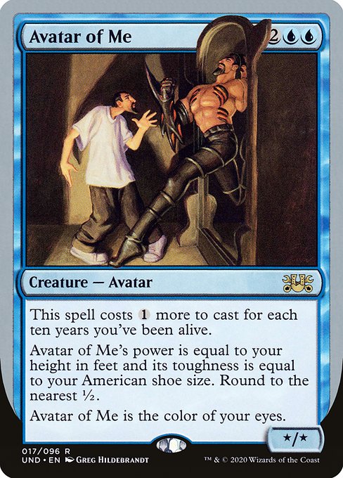 Avatar of Me (17) [Unsanctioned]