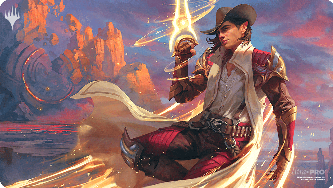 Ultra Pro Outlaws of Thunder Junction Kellan Playmat image 0