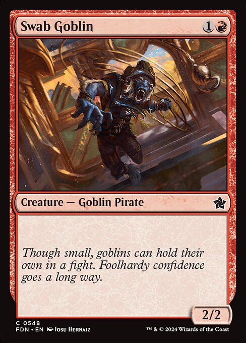 Swab Goblin (548) [Foundations]