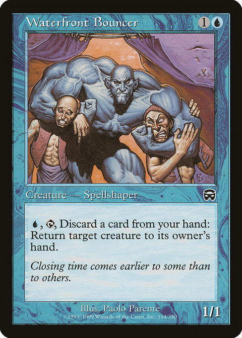 Waterfront Bouncer (114) [Mercadian Masques]