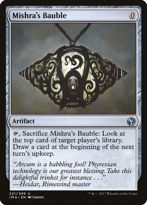 Mishra's Bauble (221) [Iconic Masters]