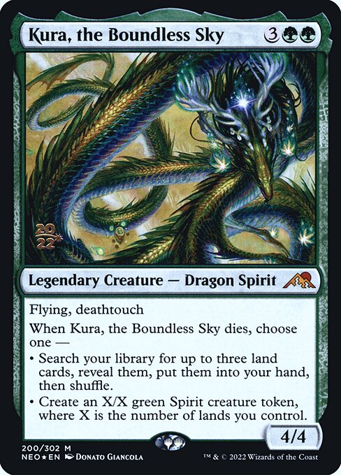 Kura, the Boundless Sky (200s) [Kamigawa: Neon Dynasty Promos]