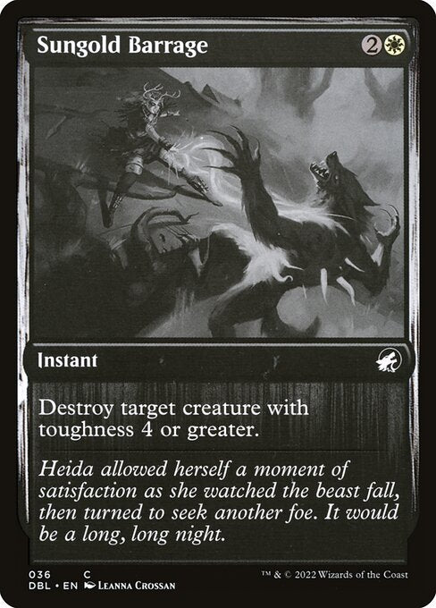 Sungold Barrage (36) [Innistrad: Double Feature]