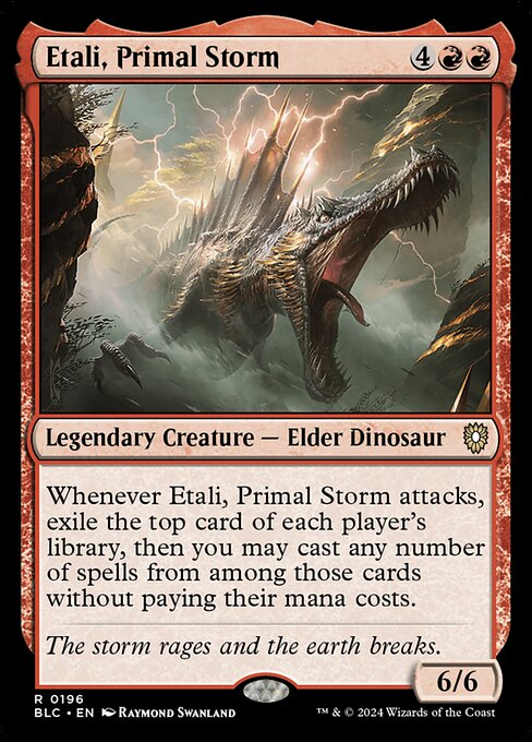Etali, Primal Storm (196) [Bloomburrow Commander]