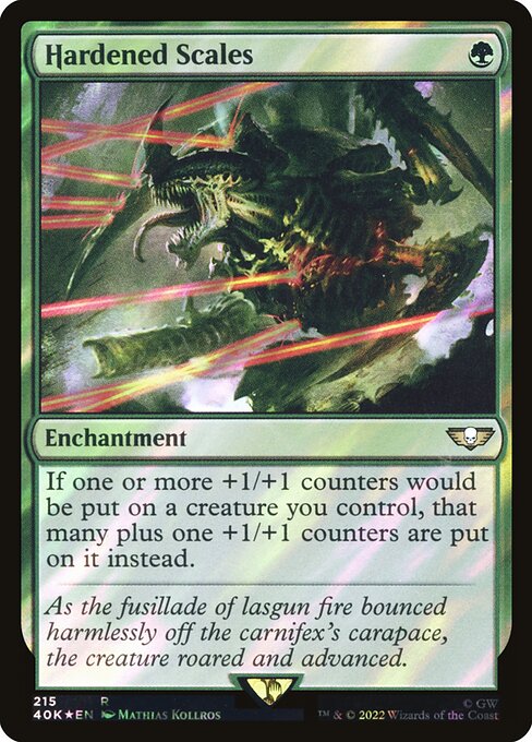 Hardened Scales (215★) [Warhammer 40,000 Commander]