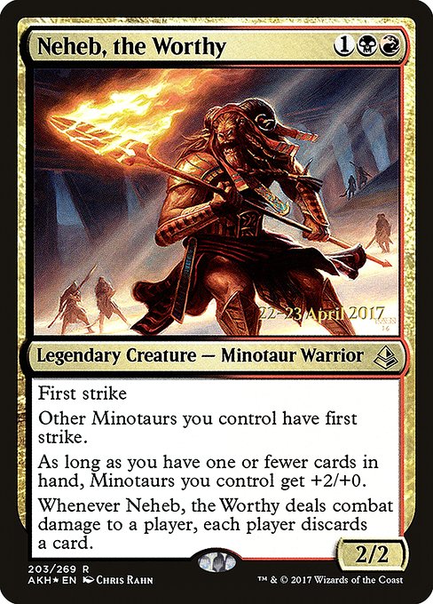 Neheb, the Worthy (203s) [Amonkhet Promos]