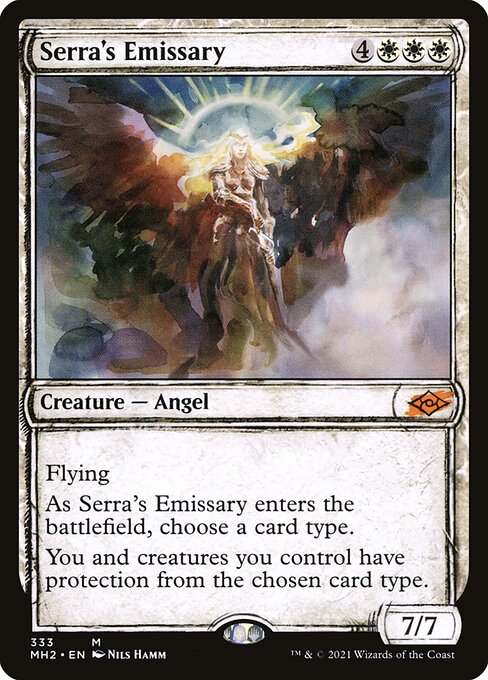 Serra's Emissary (333) [Modern Horizons 2] [Showcase]