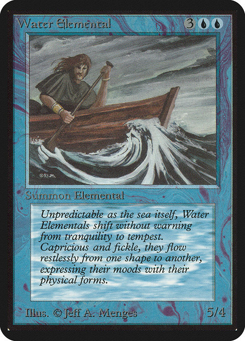 Water Elemental (91) [Limited Edition Alpha]