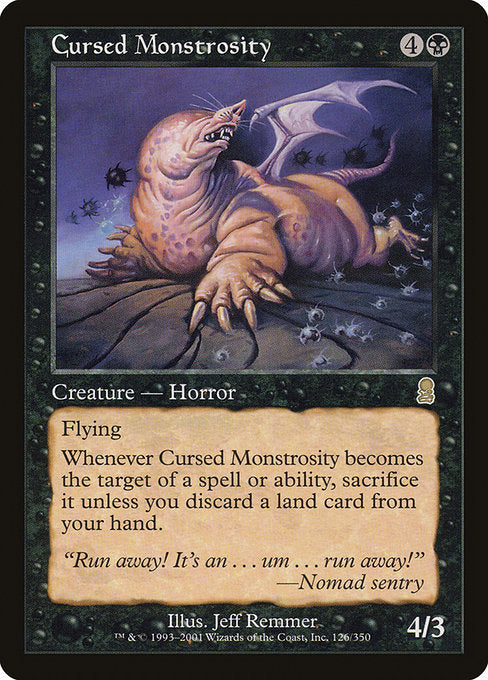 Cursed Monstrosity (126) [Odyssey]