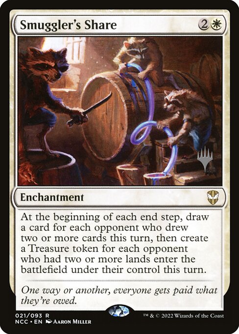 Smuggler's Share (21p) [New Capenna Commander Promos]