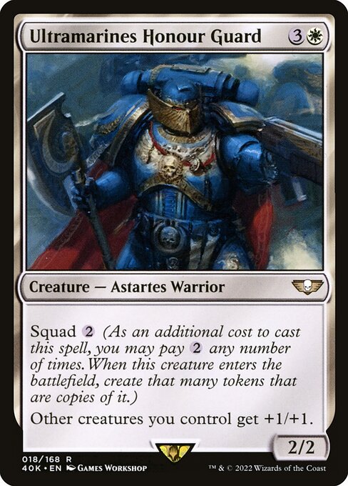 Ultramarines Honour Guard (18) [Warhammer 40,000 Commander]