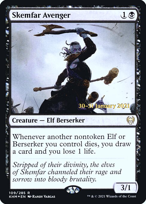 Skemfar Avenger (109s) [Kaldheim Promos]