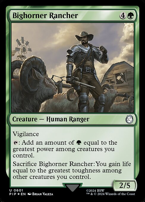 Bighorner Rancher (601) [Fallout]