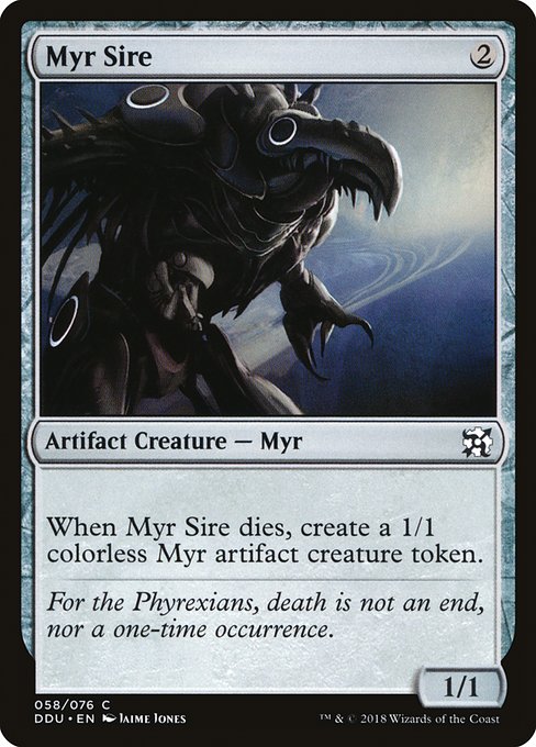 Myr Sire (58) [Duel Decks: Elves vs. Inventors]