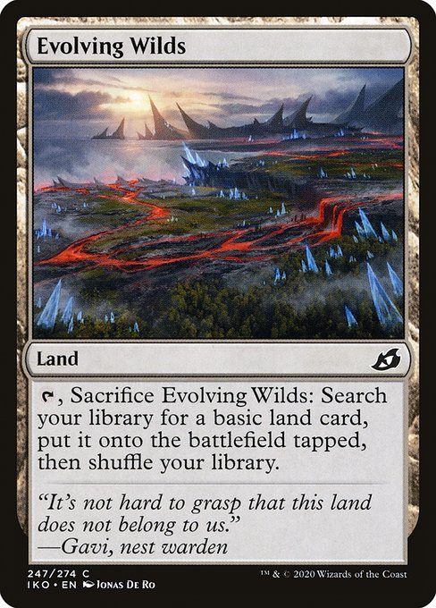 Evolving Wilds (247) [Ikoria: Lair of Behemoths]