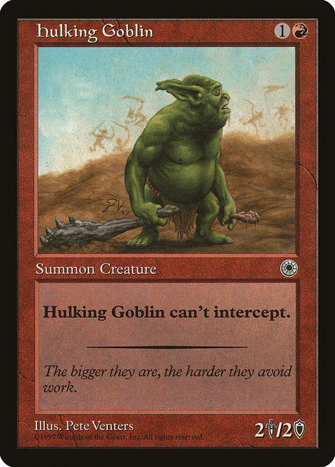Hulking Goblin (135) [Portal]
