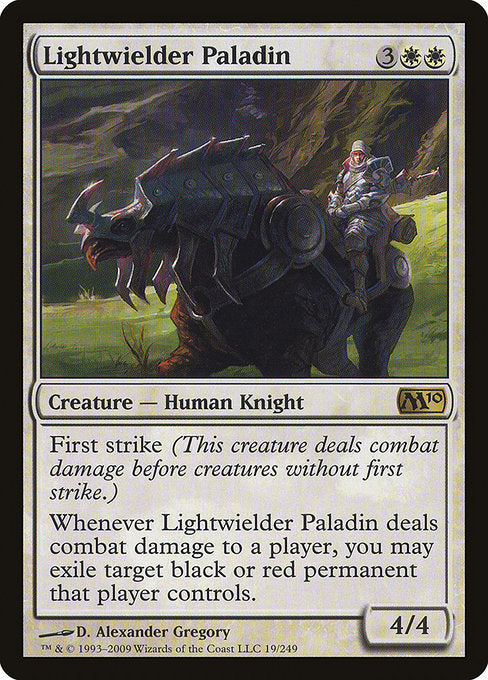 Lightwielder Paladin (19) [Magic 2010]