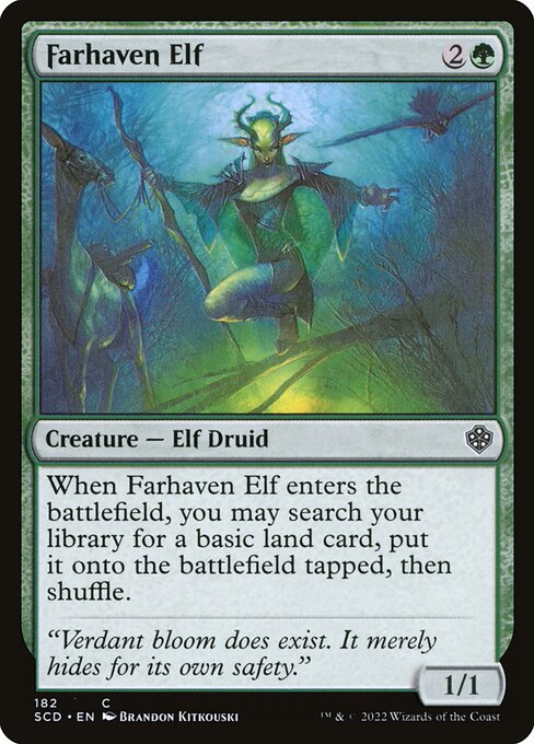 Farhaven Elf (182) [Starter Commander Decks]