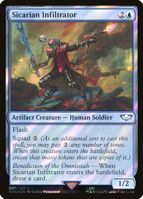 Sicarian Infiltrator (25★) [Warhammer 40,000 Commander]