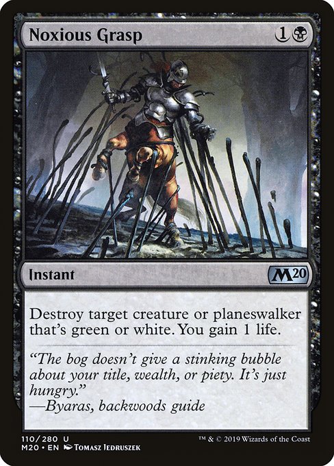 Noxious Grasp (110) [Core Set 2020]