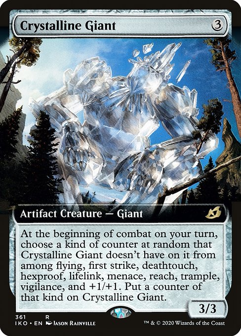 Crystalline Giant (361) [Ikoria: Lair of Behemoths] [Extended Art]