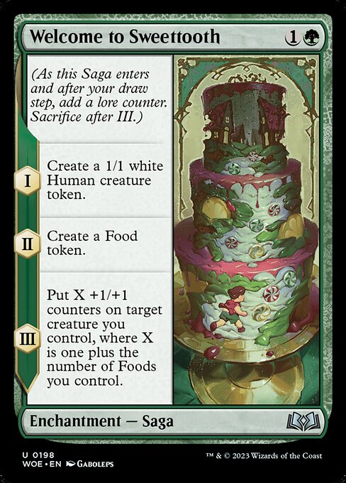 Welcome to Sweettooth (198) [Wilds of Eldraine]