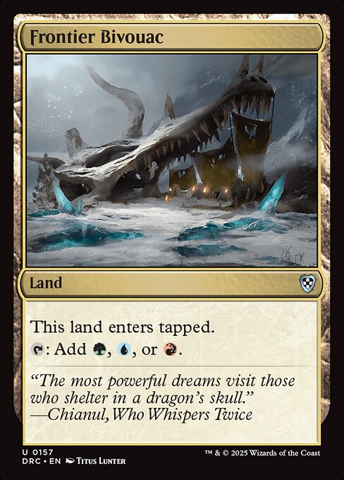 Frontier Bivouac (157) [Aetherdrift Commander]