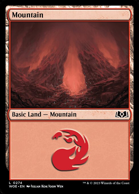 Mountain (274) [Wilds of Eldraine]