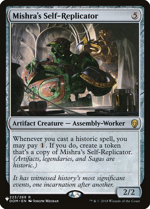 Mishra's Self-Replicator (DOM-223) [The List]
