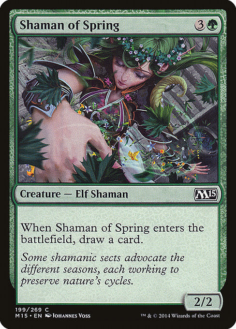 Shaman of Spring (199) [Magic 2015]