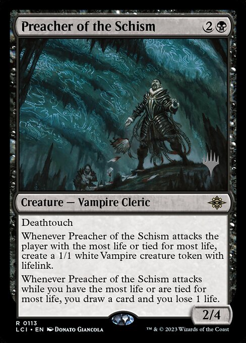 Preacher of the Schism (113p) [The Lost Caverns of Ixalan Promos]