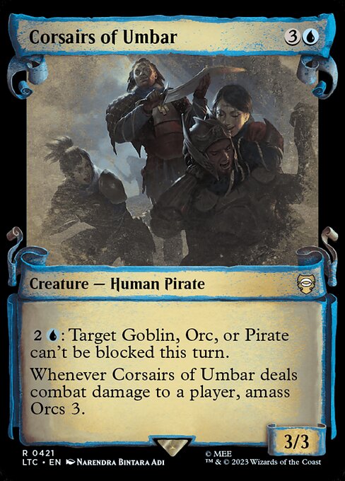 Corsairs of Umbar (421) [Tales of Middle-earth Commander] [Showcase]