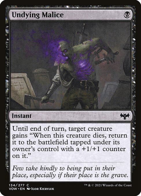 Undying Malice (134) [Innistrad: Crimson Vow]