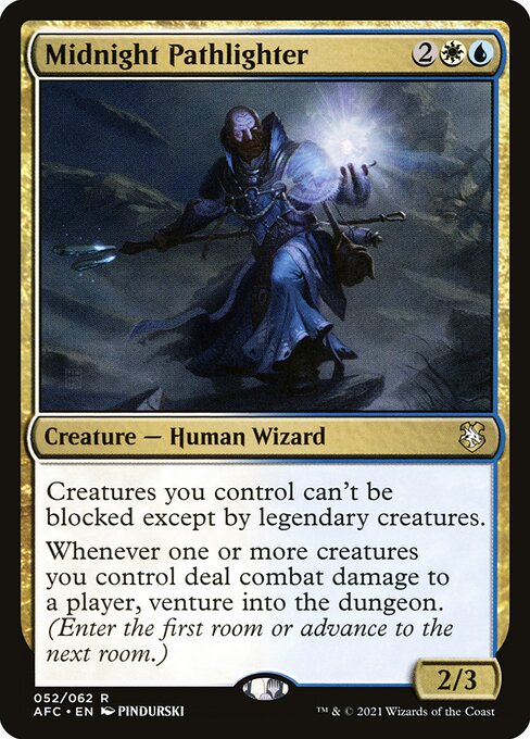 Midnight Pathlighter (52) [Forgotten Realms Commander]