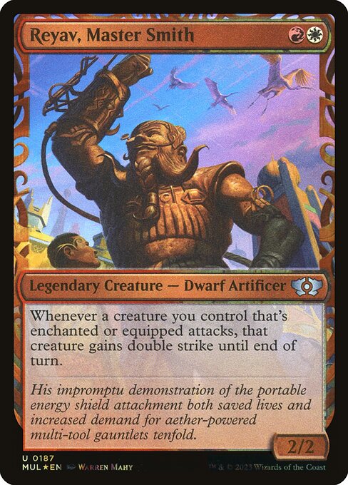 Reyav, Master Smith (187) [Multiverse Legends] [Showcase]