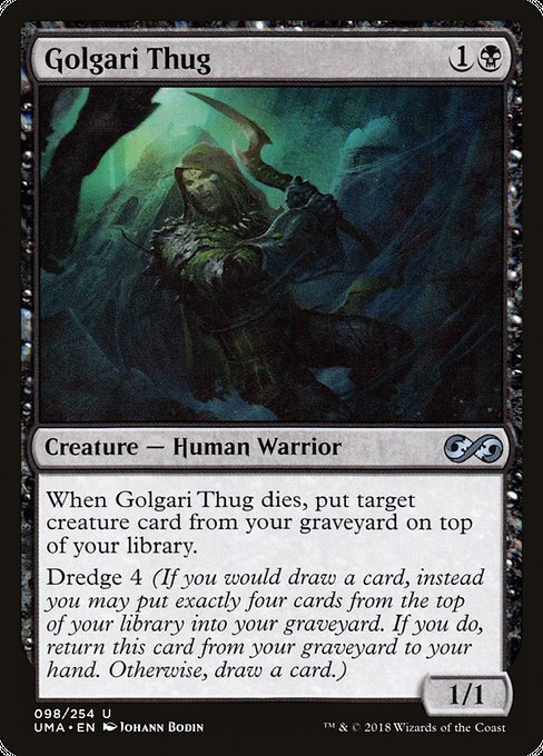 Golgari Thug (98) [Ultimate Masters]