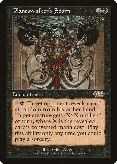 Planeswalker's Scorn (52) [Planeshift]