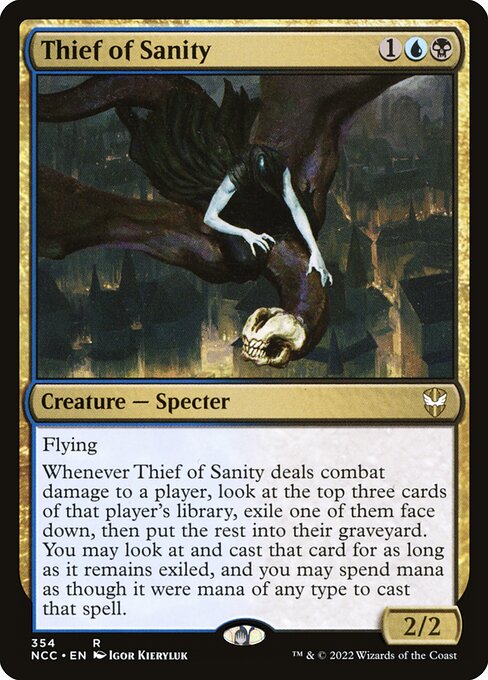 Thief of Sanity (354) [New Capenna Commander]