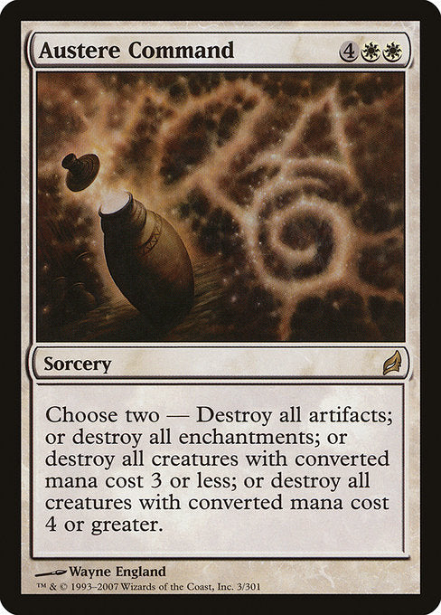 Austere Command (3) [Lorwyn]