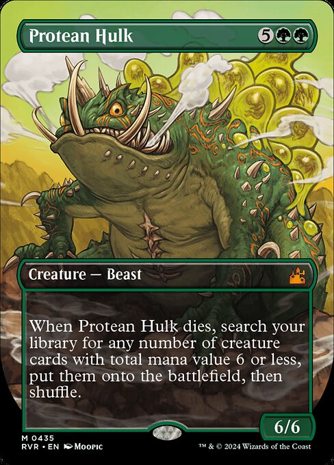Protean Hulk (435) [Ravnica Remastered] [Borderless]