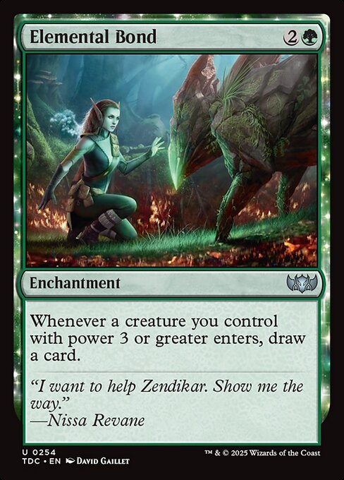 Elemental Bond (254) [Tarkir: Dragonstorm Commander]