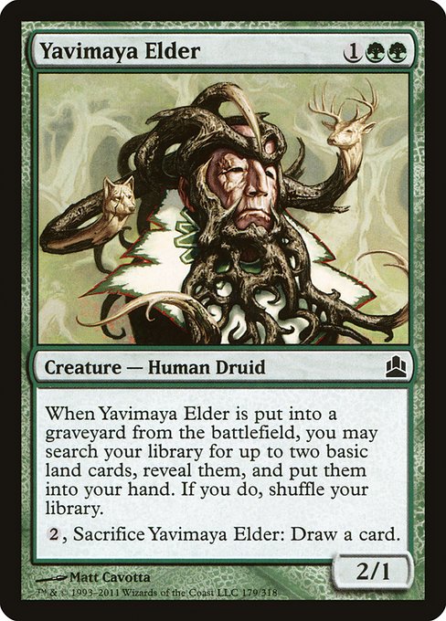 Yavimaya Elder (179) [Commander 2011]