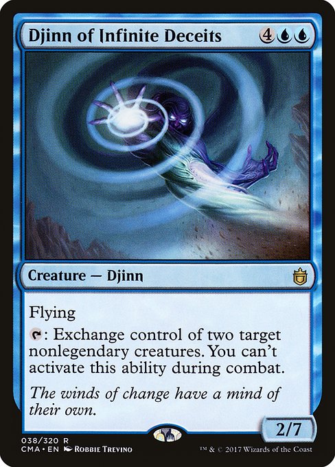Djinn of Infinite Deceits (38) [Commander Anthology]