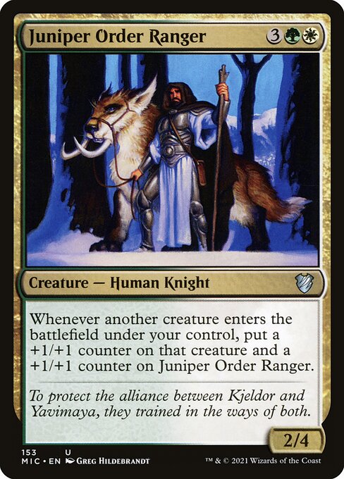 Juniper Order Ranger (153) [Midnight Hunt Commander]